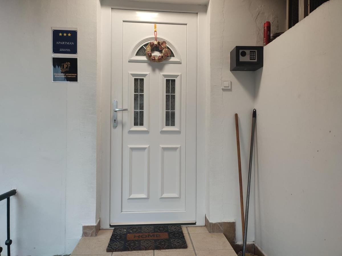 Apartman President Krapinske Toplice Dış mekan fotoğraf